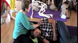 Mia Segal  Feldenkrais Demonstration with Andrew part 1 [upl. by Zins930]