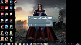 instal mojosoft bussiness card mx [upl. by Oedama]