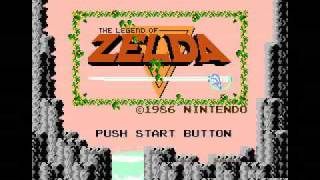 Legend of Zelda NES Intro [upl. by Botti]