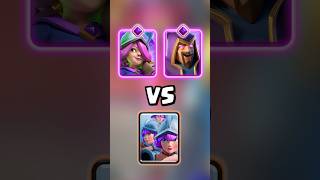 Evolution Musketeer  Evolution Wizard VS Three Musketeers 🔥🚀clashroyale shorts [upl. by Elyc49]