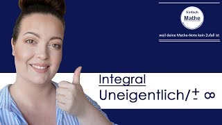 Uneigentliches Integral  Unendliche Grenze by einfach mathe [upl. by Atled30]