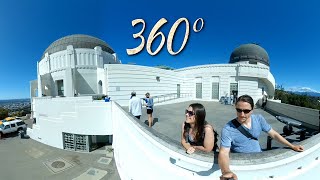 360˚ Tour of Griffith Observatory in Hollywood California [upl. by Enomaj]