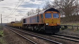 Trains at Strayfield Road Foot Crossing [upl. by Bucher]