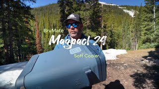 BruMate MagPack 24 Soft Cooler Review  Backpack Cooler [upl. by Calv]