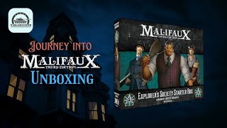 Unboxing Malifaux Third Edition Explorers Society Starter unboxing [upl. by Nej]