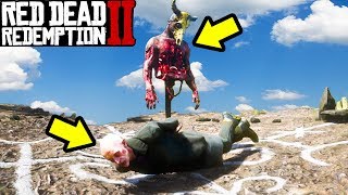 What Happens if You Take The Vampire to Pagan Ritual Site in Red Dead Redemption 2 [upl. by Jaime368]