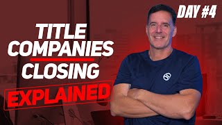 Title Companies amp Closing Costs Explained  Wholesaling Real Estate Day4 [upl. by Hairahcaz]