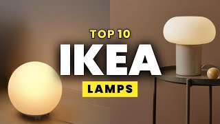 BEST IKEA LAMPS  Top 10 Ikea Lights [upl. by Lyndy]