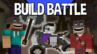 HUGE MOTORCYCLE  Minecraft Build Battle 2 [upl. by Bette]