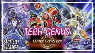 TG TECH GENUS LOANER DECK LEGENDANTHOLOGY FEST YuGiOh Master Duel techgenus masterduel [upl. by Ruskin]