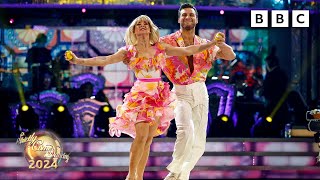 Sarah Hadland and Vito Coppola Samba to Do It Again by Rafaella Carra ✨ BBC Strictly 2024 [upl. by Hogan245]