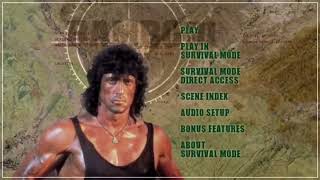 Rambo III DVD Main Menu 2004 Ultimate Edition [upl. by Acireit]