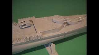 Part 2  Airfix Kit  HMS Belfast  1600 Scale [upl. by Orth106]