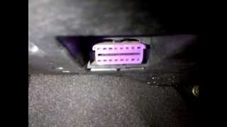 OBD II port on VW Golf Plus [upl. by Chenay]