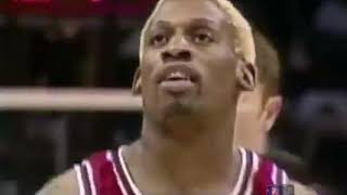 Gheorghe Muresan Vs Dennis Rodman [upl. by Ahsinauj]