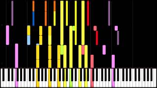 Thomas Bergersen  Mountain Call Synthesia [upl. by Maurreen]