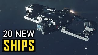 Adding 20 New Ships to Starfield  Fleet Expansion  Starfield Mods [upl. by Stoffel514]