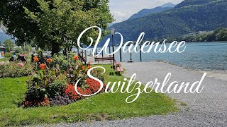 Walensee Switzerland 🇨🇭 a Beautiful Village By the Lake Walensee [upl. by Schofield]