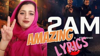 Reaction On 2AM  Coke Studio Pakistan  Season 15  Star Shah x Zeeshan Ali [upl. by Mccowyn]