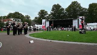 3 Oktober 2024 Pleintaptoe Drumfanfare Laurentius Voorschoten wwwleidseglibbernl [upl. by Fairman]