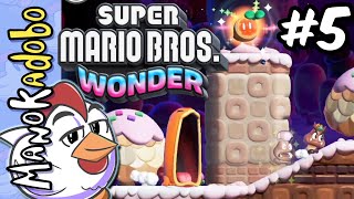 A MINER SETBACK  Super Mario Bros Wonder  Part 5  ManokAdobo Full Stream [upl. by Adelina]