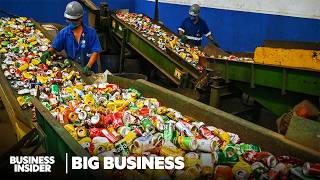 Why The US Loses 800M A Year In Unrecycled Aluminum Cans  Big Business  Business Insider [upl. by Lramaj369]