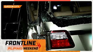 1 patay sa banggaan ng 6 na sasakyan sa Quezon City  Frontline Weekend [upl. by Meter]