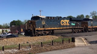 NB CSX mixed freight passes Kingstree SC [upl. by Egerton852]