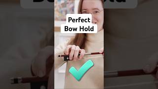 How to Hold the Violin Bow [upl. by Philoo]