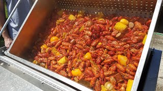 100 Louisiana Style Crawfish Boil Done Right with Texas Star Outdoors Seafood Boiler 🔥🔥🔥🦐🦐🦐 2020 [upl. by Covell]