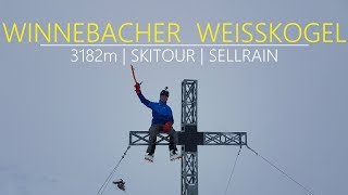 Winnebacher Weisskogel 3182m  Eine Skitour im Rausch der Kälte  Sellrain  Tirol [upl. by Mahmoud20]