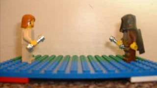 Lego Star Wars Obiwan vs Anakin [upl. by Sivia]