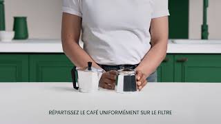 Comment faire un café avec une cafetière italienne [upl. by Ennovi]