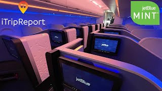 The NEW JetBlue Mint Suite Experience A321neo [upl. by Ammadis]