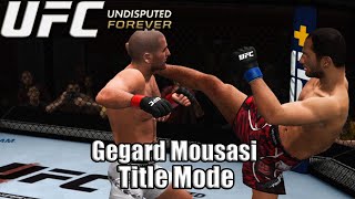 Gegard Mousasi TAKES OVER THE UFC AND CAPTURES UFC GOLD [upl. by Emirej]