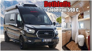 DETHLEFFS GLOBETRAIL 590 C  une douche XXL [upl. by Orola]