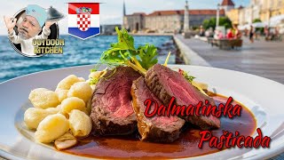 Dalmatinska Pašticada Traditionelles Schmorbraten Rezept aus Dalmatien [upl. by Rahman]