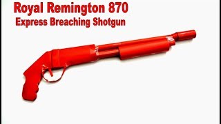 How to make a paper gun  Remington  DIY [upl. by Relyuhcs833]