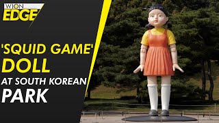 Red light green light Squid Game doll at South Korean park draws fans  WION Edge [upl. by Adalie]