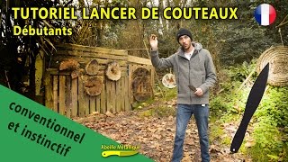 Tuto  lancer de couteaux pour débutants  Cold steel flight sport [upl. by Mala822]