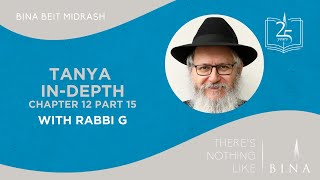 Tanya Chapter 12 Part 15 w Rabbi G [upl. by Anivol]