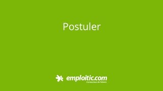 Comment Postuler sur Emploiticcom  كيفية الترشح ؟ [upl. by Anen]