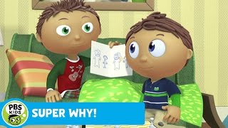 SUPER WHY  Whyatt Doodles a Picture  PBS KIDS [upl. by Enahs34]