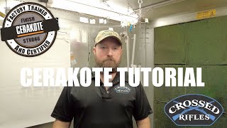 Basic spray Cerakote tutorial [upl. by Abdel]