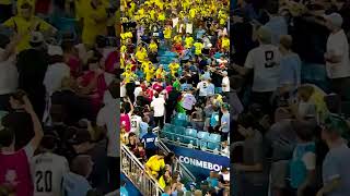 MASSIVE FIGHT Breaks Out in Uruguay vs Colombia 🚨 soccer copa uruguay [upl. by Olson131]