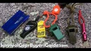 Survival Kit Whistle Review [upl. by Ettenahs]