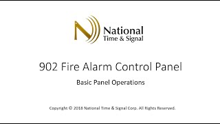 902 Fire Alarm Control Panel Training [upl. by Denis]