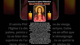 Neuvaine à sainte Philomène Quatrième jour [upl. by Jeddy]