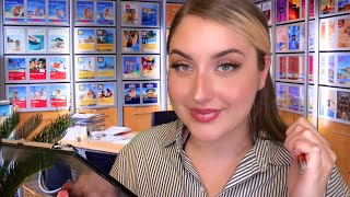 ASMR Deine Traumreise beginnt ☀️Beratung im Reisebüro Roleplay Travel Agency Roleplay 16 Traumreise [upl. by Gytle]