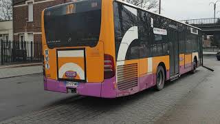 Tadao  Départ dun Citaro Facelift €5 à la station Mairie de Libercourt sur la ligne 17 [upl. by Ciel6]